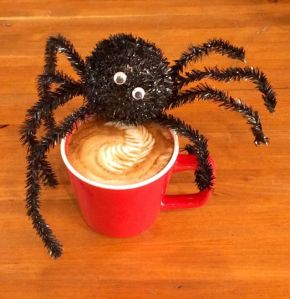 halloween latte